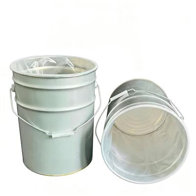 Custom LDPE Transparent Round Bottom Plastic Drum Liners Bags