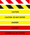 Customized PE Plastic Safety Barricade Tape Danger Caution Police Any Color