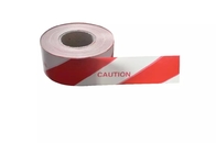Caution PE Warning Tape Red White Road Blocking Barricade Tape Safety Maker