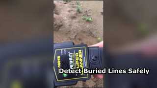 कस्टम पता लगाने योग्य भूमिगत चेतावनी टेप