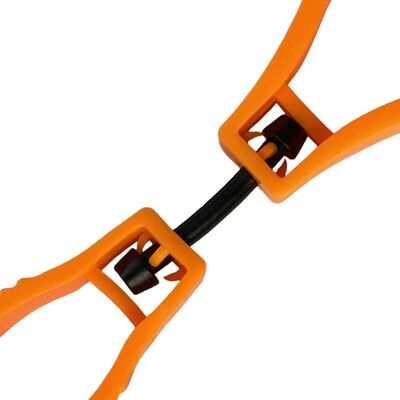 Custom Safety Hand Glove Clip Polyoxymethylene Interlock Plastic Glove Clips for Label Work