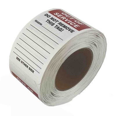 अनुकूलित विनाइल सुरक्षा टैग जलरोधक आंसू प्रतिरोधी यूवी प्रतिरोधी सुरक्षा उत्पादों के लिए तेजी से प्रतिक्रिया