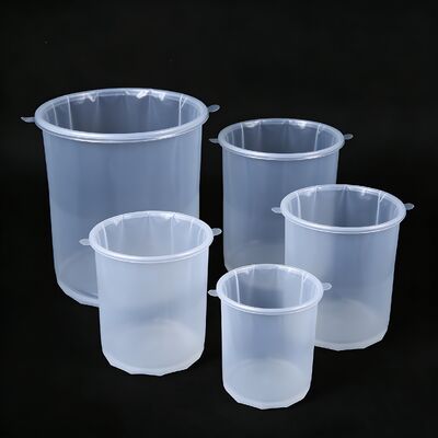 स्क्वायर बॉटम पीई बैग वाटरप्रूफ मशीन डस्ट कवर और केमिकल ड्रम लाइनर