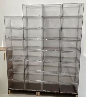 पैकिंग और भंडारण के लिए साफ़ बड़े आकार का प्लास्टिक बॉक्स, पैकिंग के लिए पारदर्शी प्लास्टिक केस